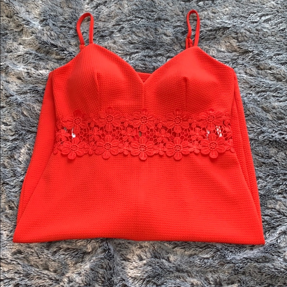 Bright Orange Dress